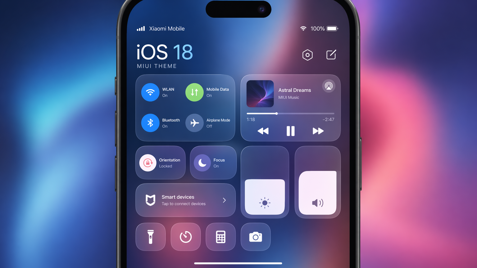 Ios 18 miui theme